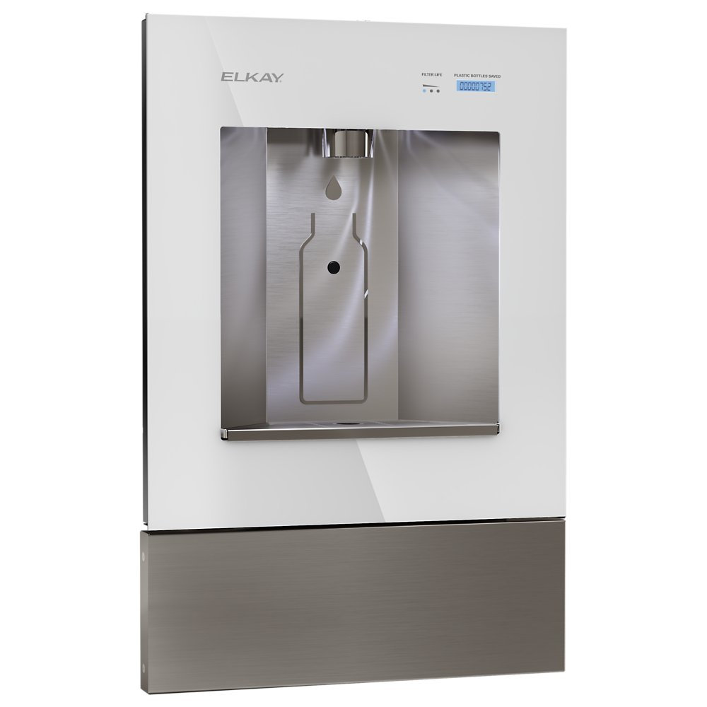 Liv™ Pro In-Wall Commercial Filtered Water Dispenser Non-refrigerated Aspen White